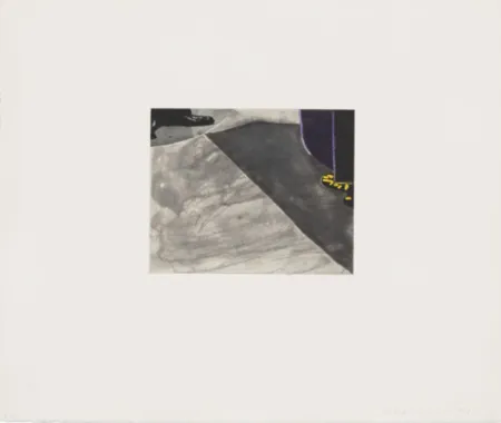 Radierung Und Aquatinta Baldessari - Black Dice 7