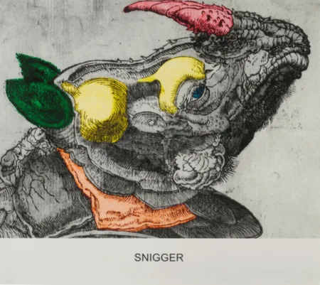Multiple Baldessari - Snigger, from Engravings with Sounds