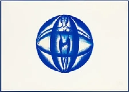 Lithographie Balla - Donna Albero