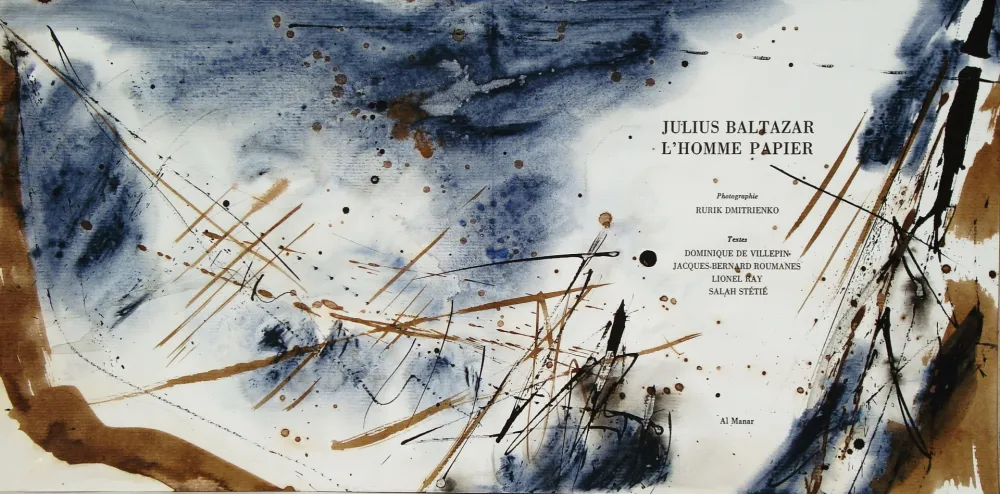 Illustriertes Buch Baltazar - L'homme papier