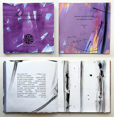 Monotypie Baltazar - Lionel Ray : OBSCURE DENTELLE DU TEMPS * LACE SHROUDED IN TIME‎