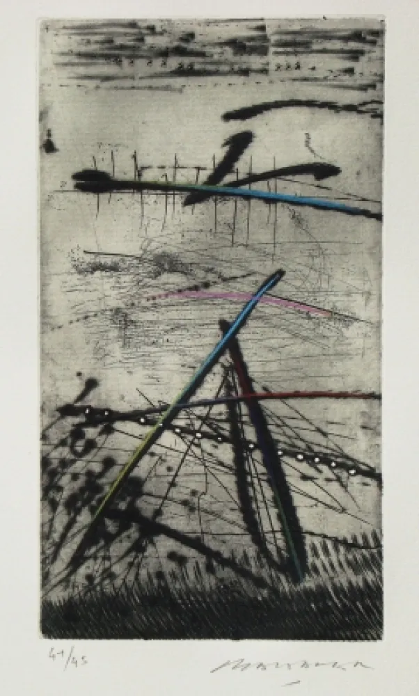 Radierung Baltazar - Sans titre