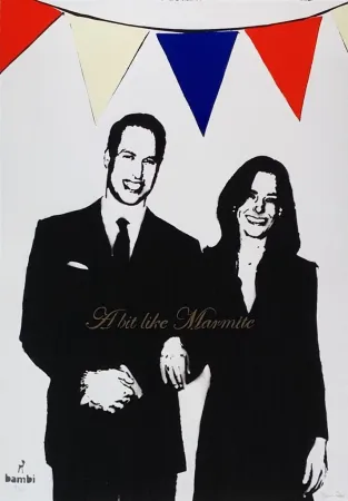 Siebdruck Bambi - A Bit Like Marmite