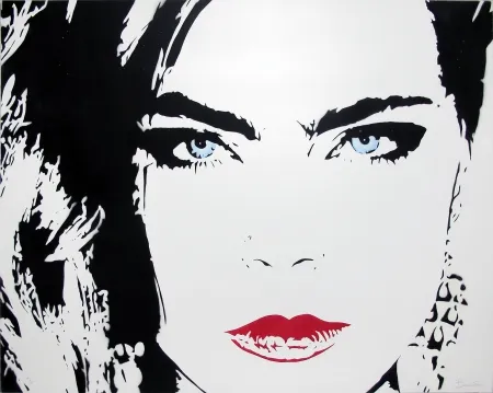 Siebdruck Bambi - Love Cara