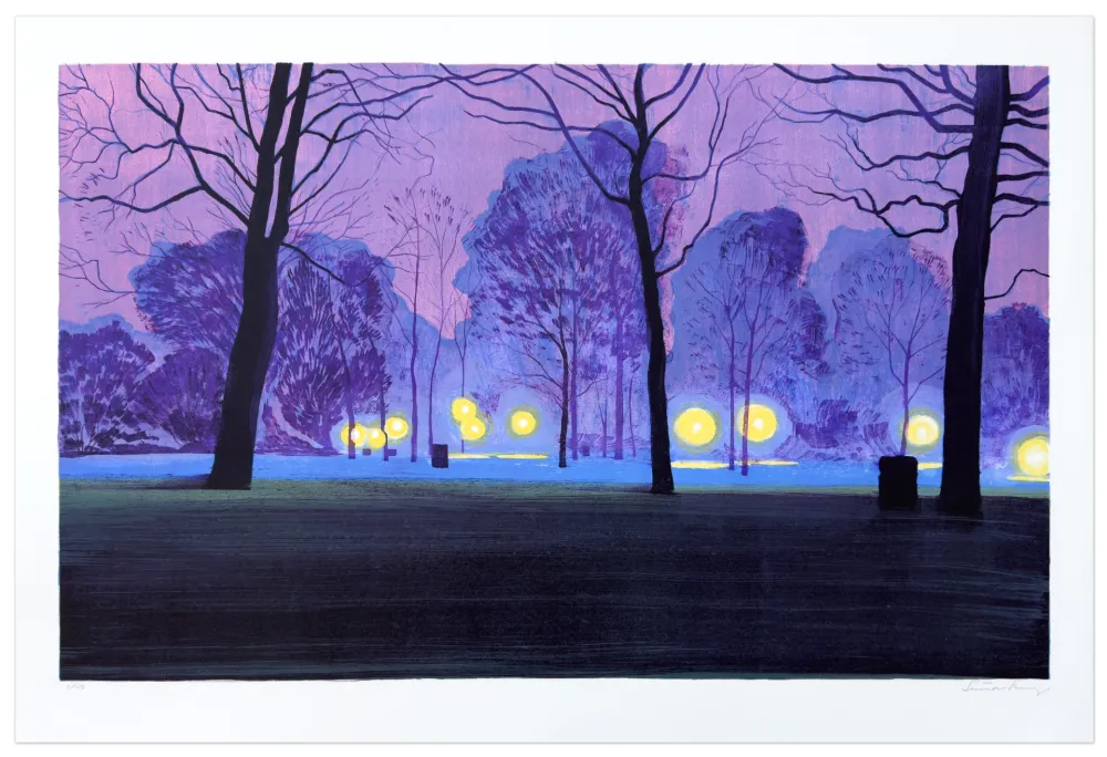 Lithographie Bang - Morning of the Protons