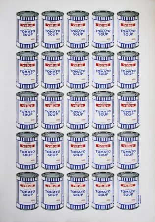 Lithographie Banksy - Tesco Soup Can