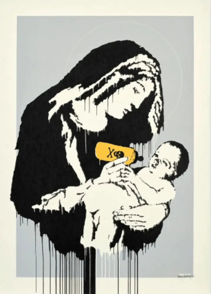 Siebdruck Banksy - Toxic Mary