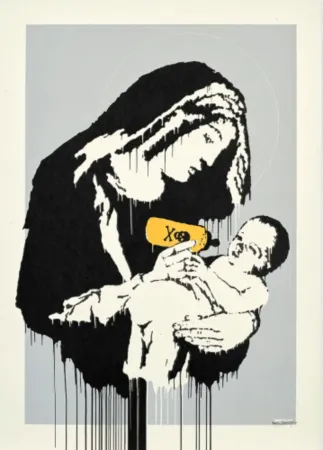 Siebdruck Banksy - Toxic Mary