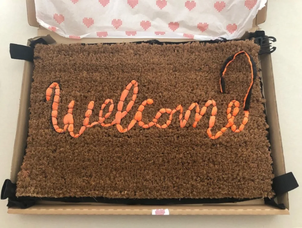Multiple Banksy - Welcome Mat