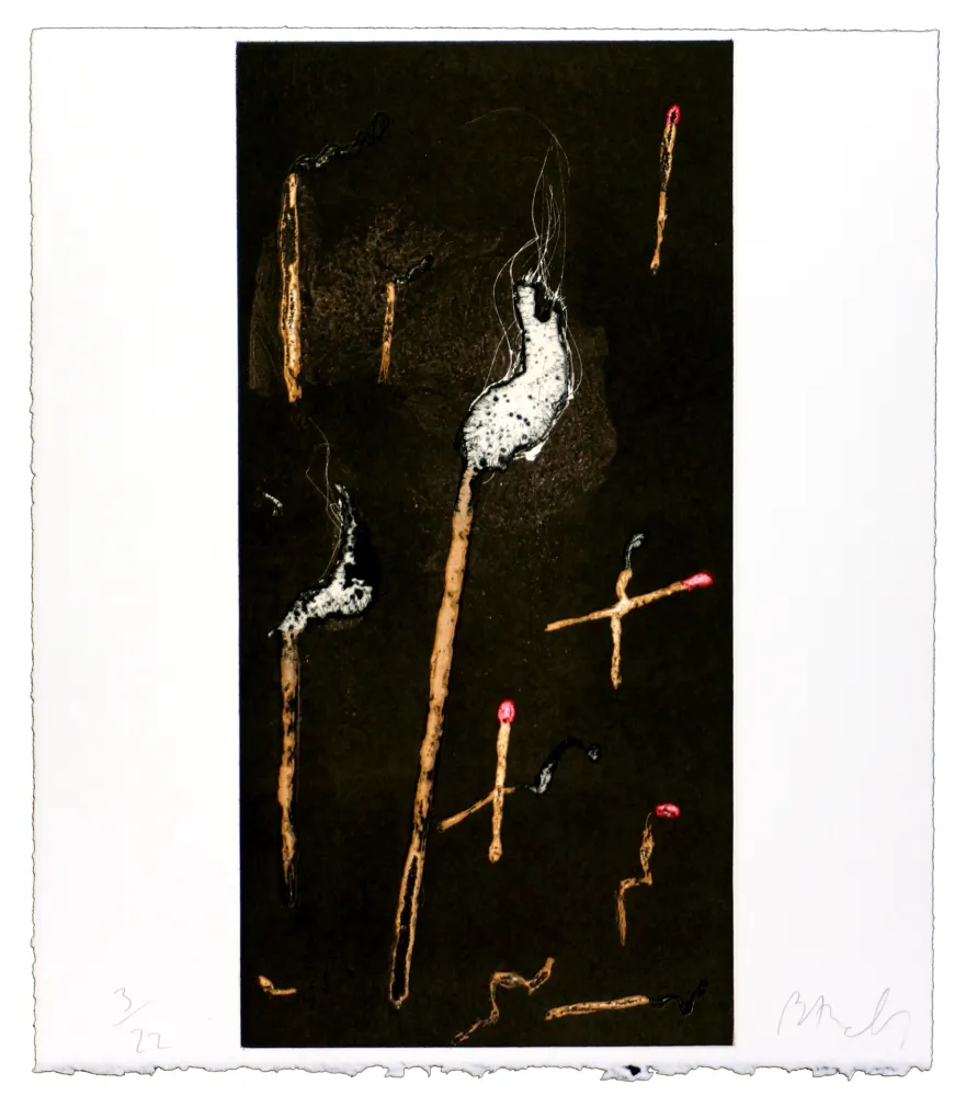 Stich Barcelo - Grabado