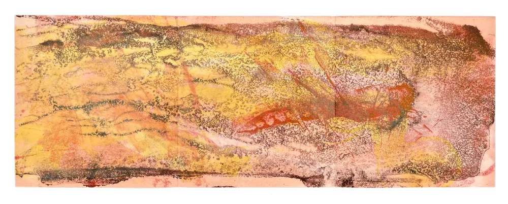 Lithographie Barcelo - La Sauterelle / La Méduse