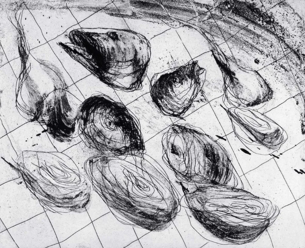 Radierung Und Aquatinta Barcelo - Lanzarote 21