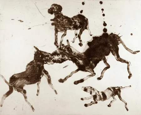 Radierung Und Aquatinta Barcelo - Lanzarote 3