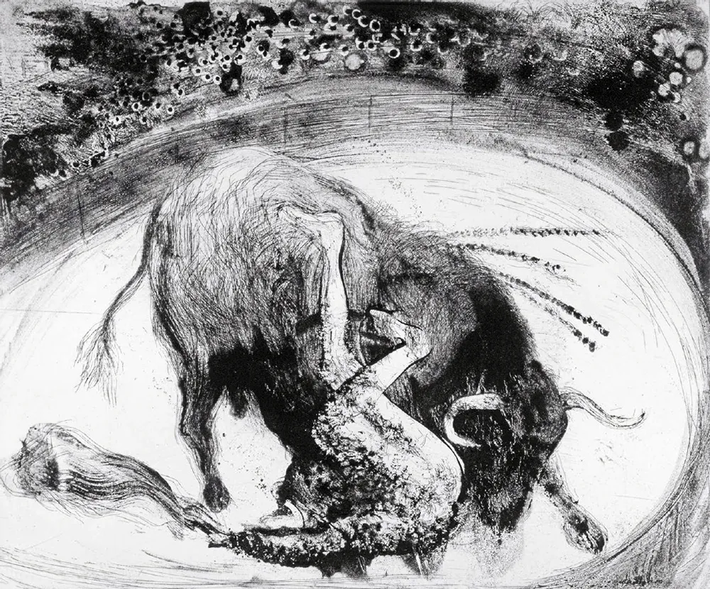 Radierung Und Aquatinta Barcelo - Lanzarote 57