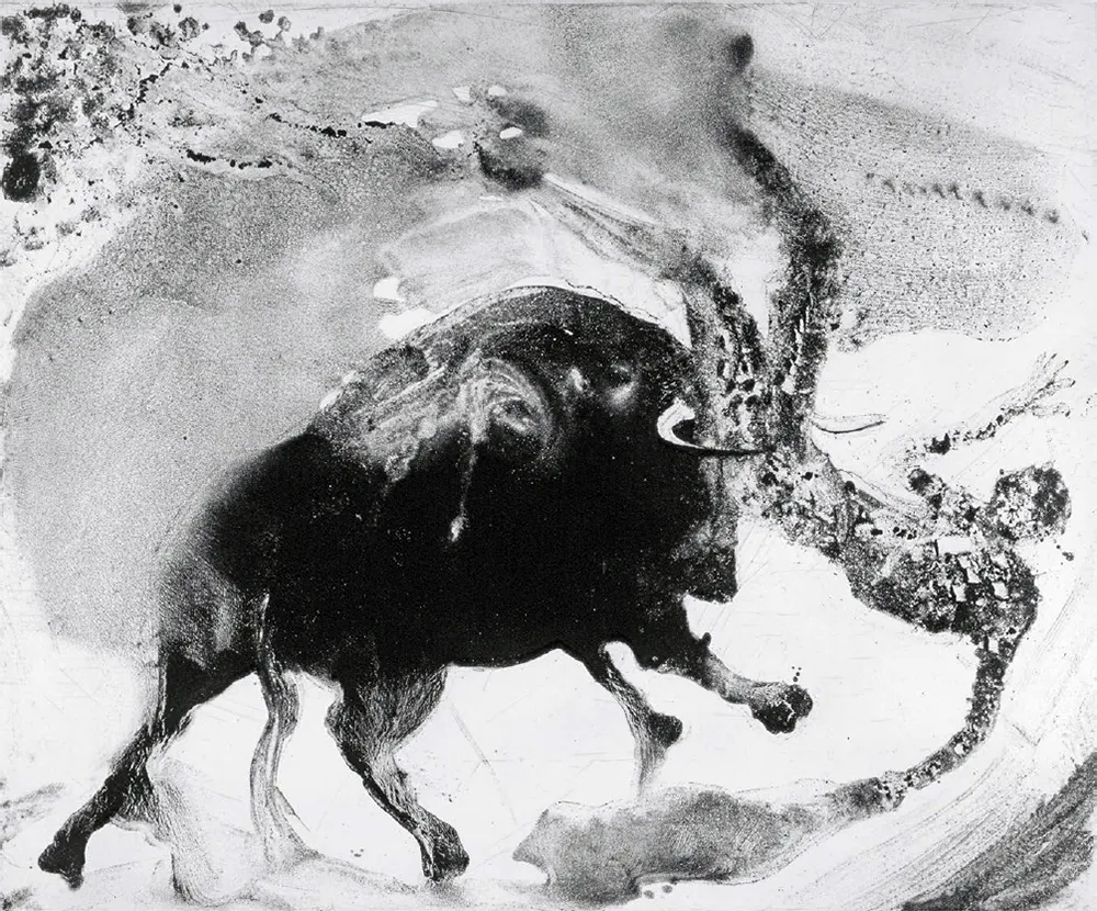 Radierung Und Aquatinta Barcelo - Lanzarote 58