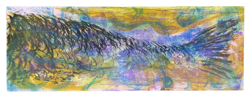 Lithographie Barcelo - Les Sirènes