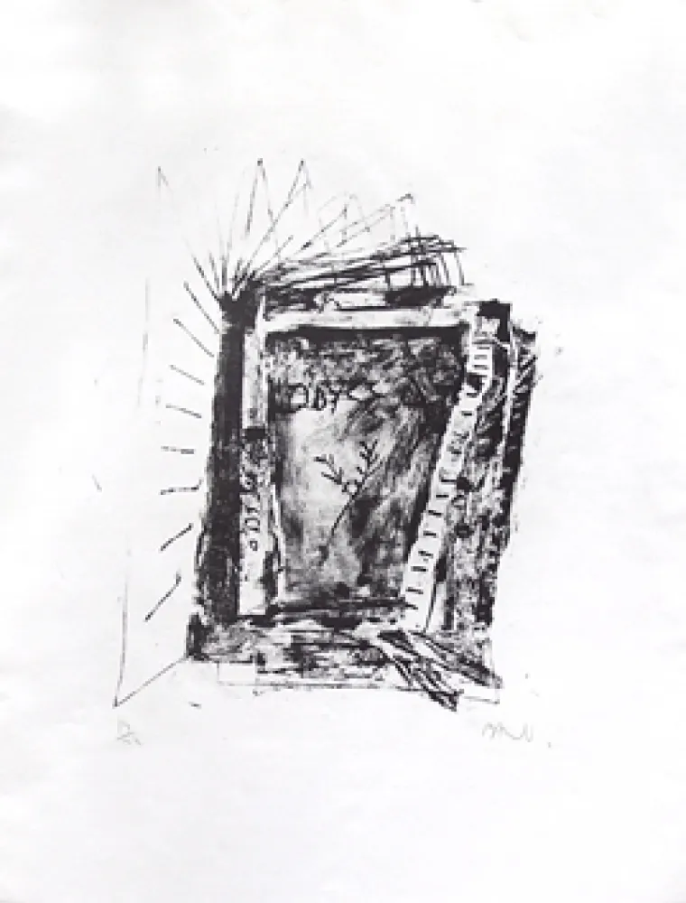 Lithographie Barcelo - Odyssee