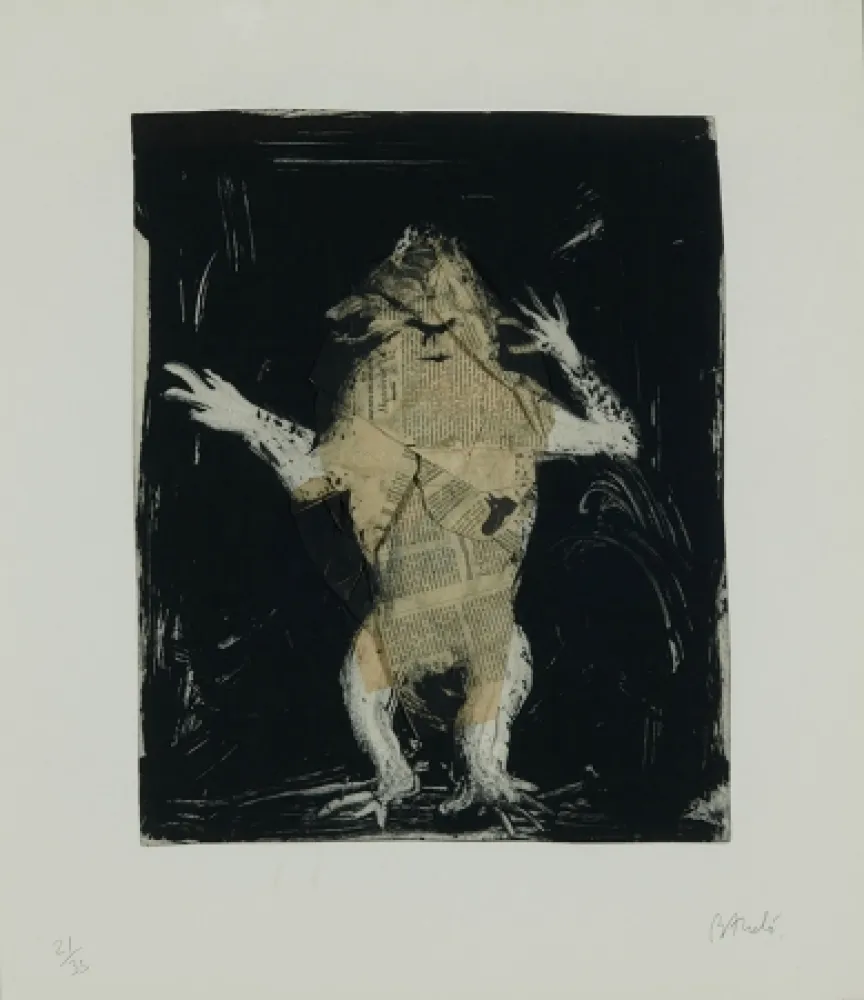 Aquatinta Barcelo - Serie Lanzarote 17