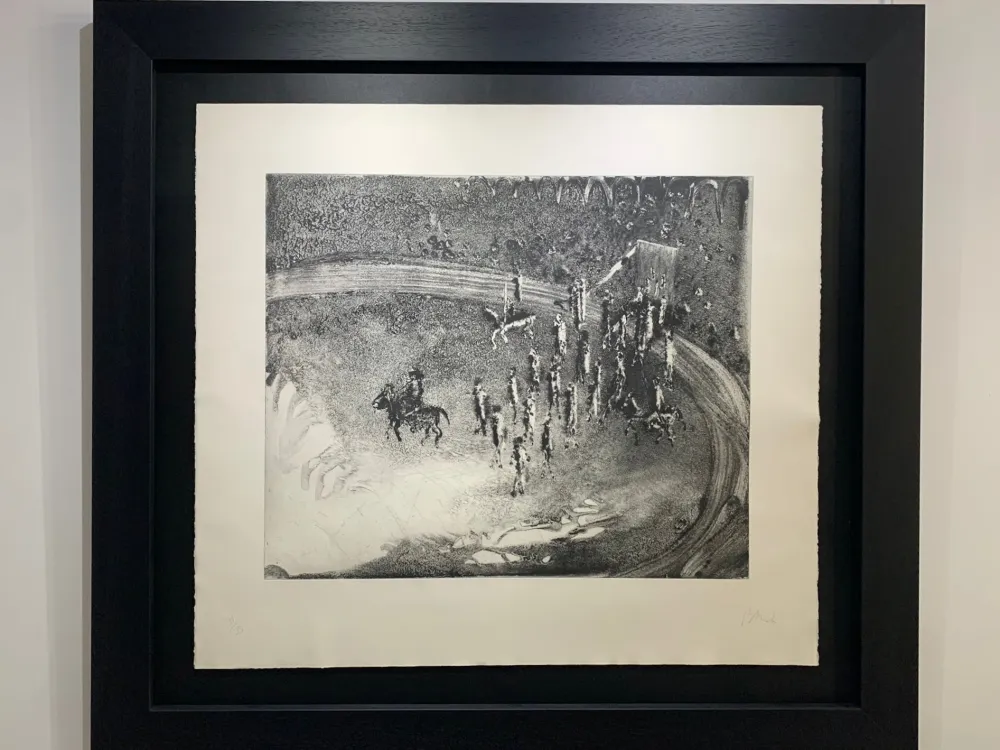 Aquatinta Barcelo - Tauromaquia