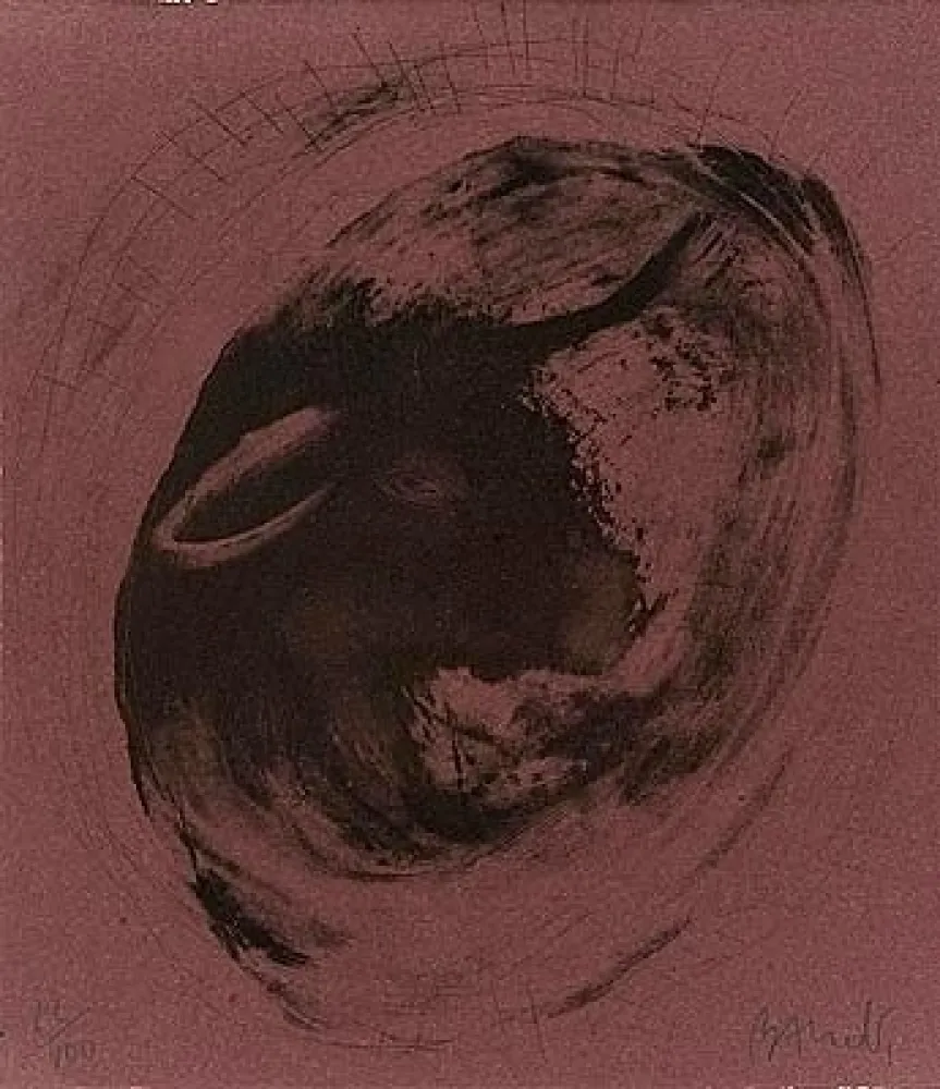 Lithographie Barcelo - Toro