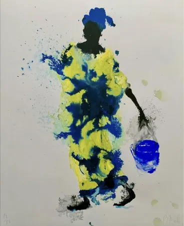 Siebdruck Barcelo - Untitled