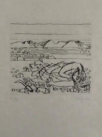 Stich Bargheer - Der Gast