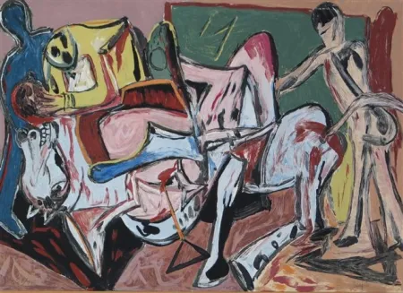 Siebdruck Barjola  - Tauromaquia