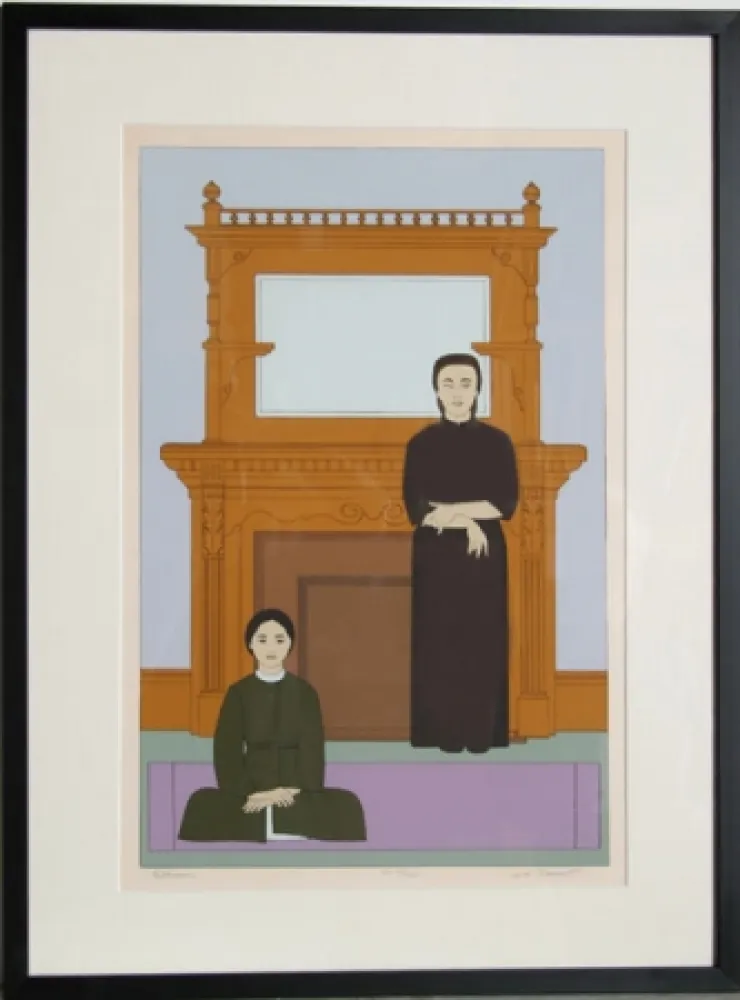 Siebdruck Barnet - Reflection