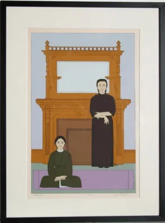 Siebdruck Barnet - Reflection