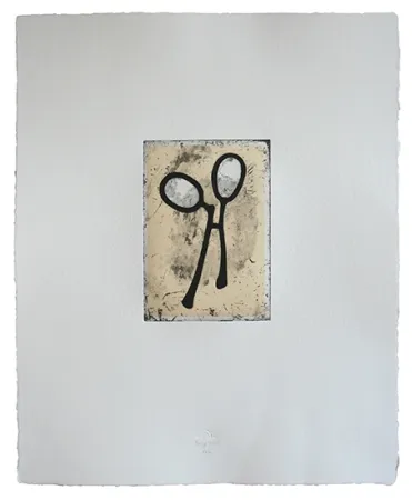 Radierung Und Aquatinta Baroja-Collet - Binocular