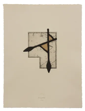 Radierung Und Aquatinta Baroja-Collet - Compás