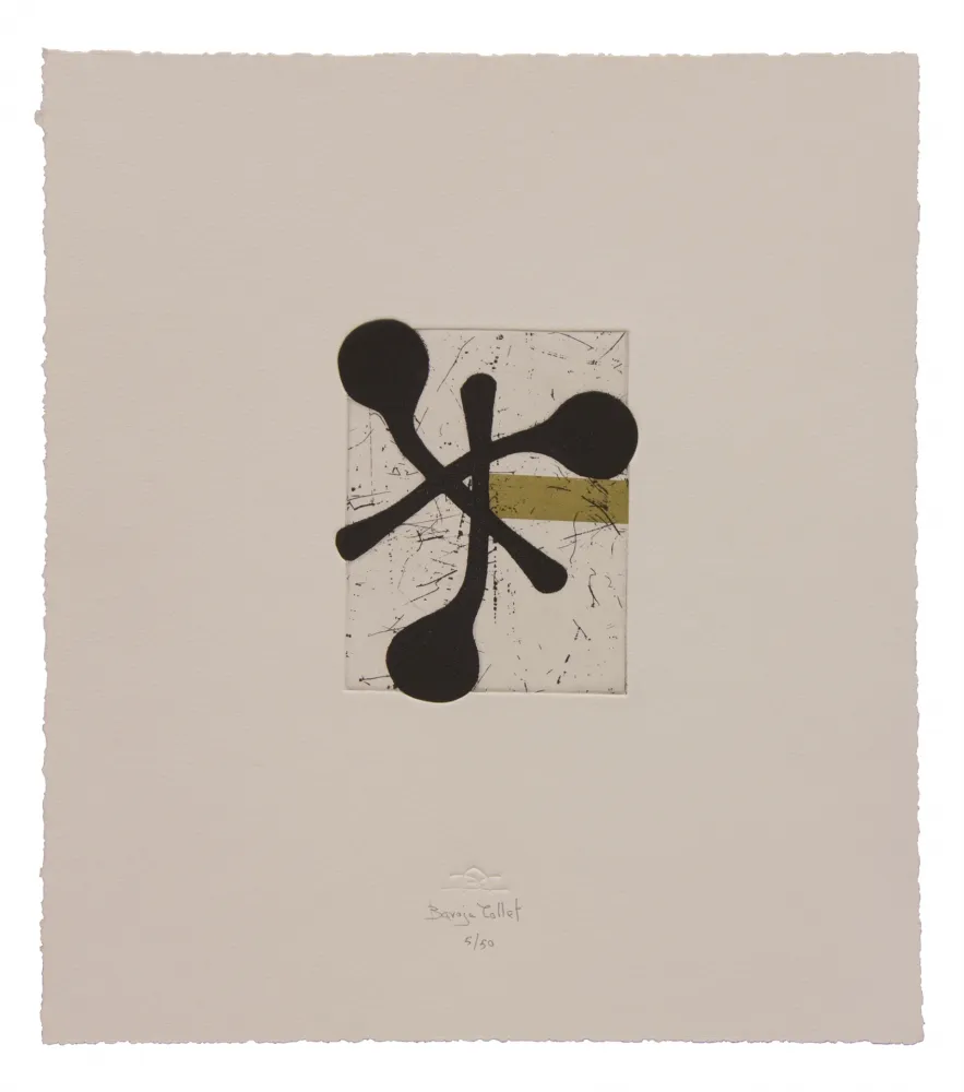 Radierung Und Aquatinta Baroja-Collet - Convergencia II