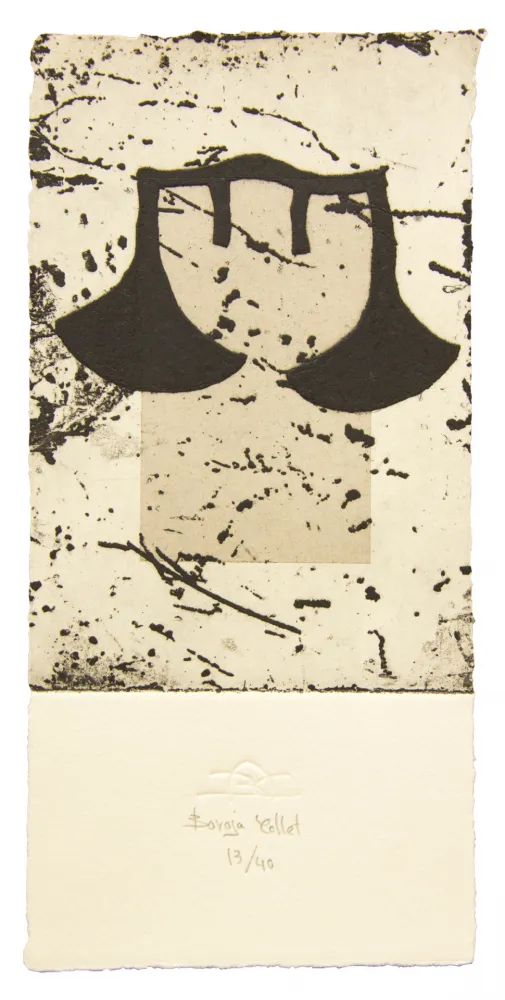 Radierung Und Aquatinta Baroja-Collet - Debatik II