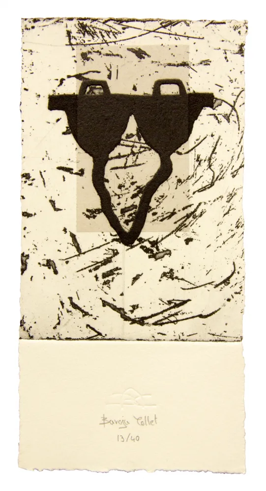 Radierung Und Aquatinta Baroja-Collet - Debatik III