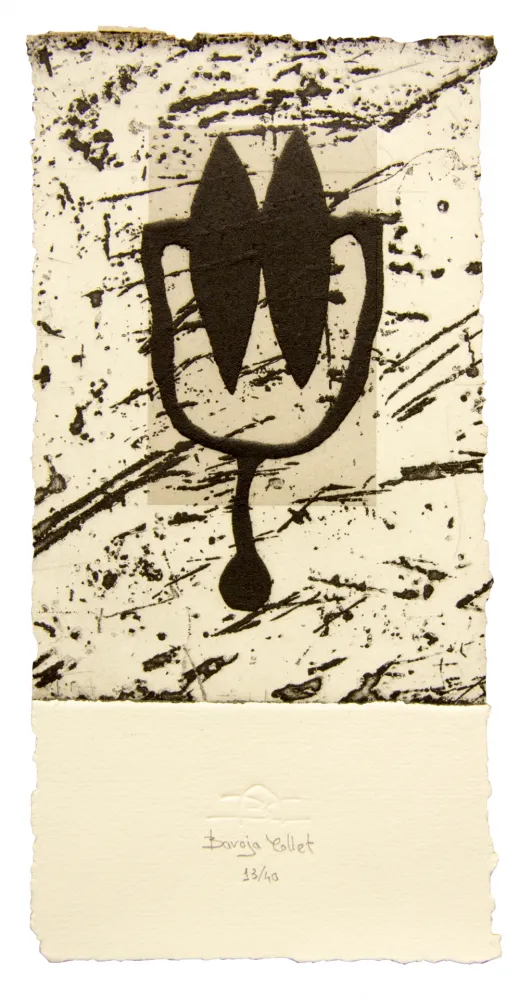 Radierung Und Aquatinta Baroja-Collet - Debatik V