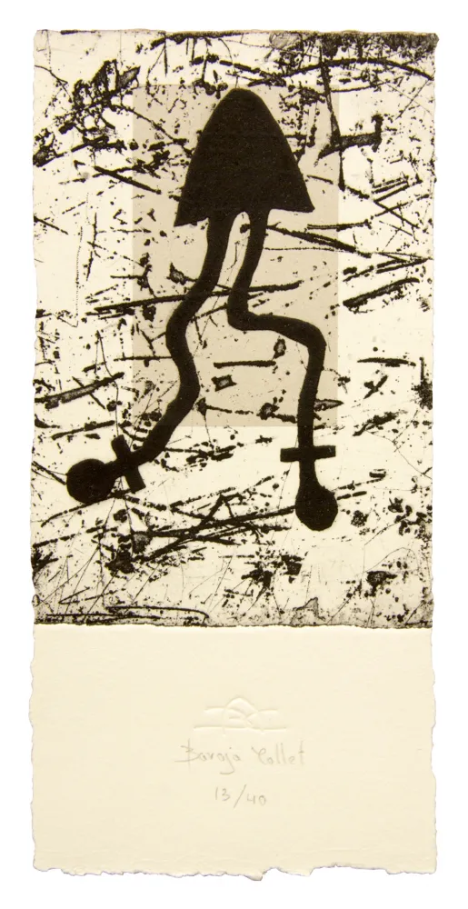 Radierung Und Aquatinta Baroja-Collet - Debatik VI