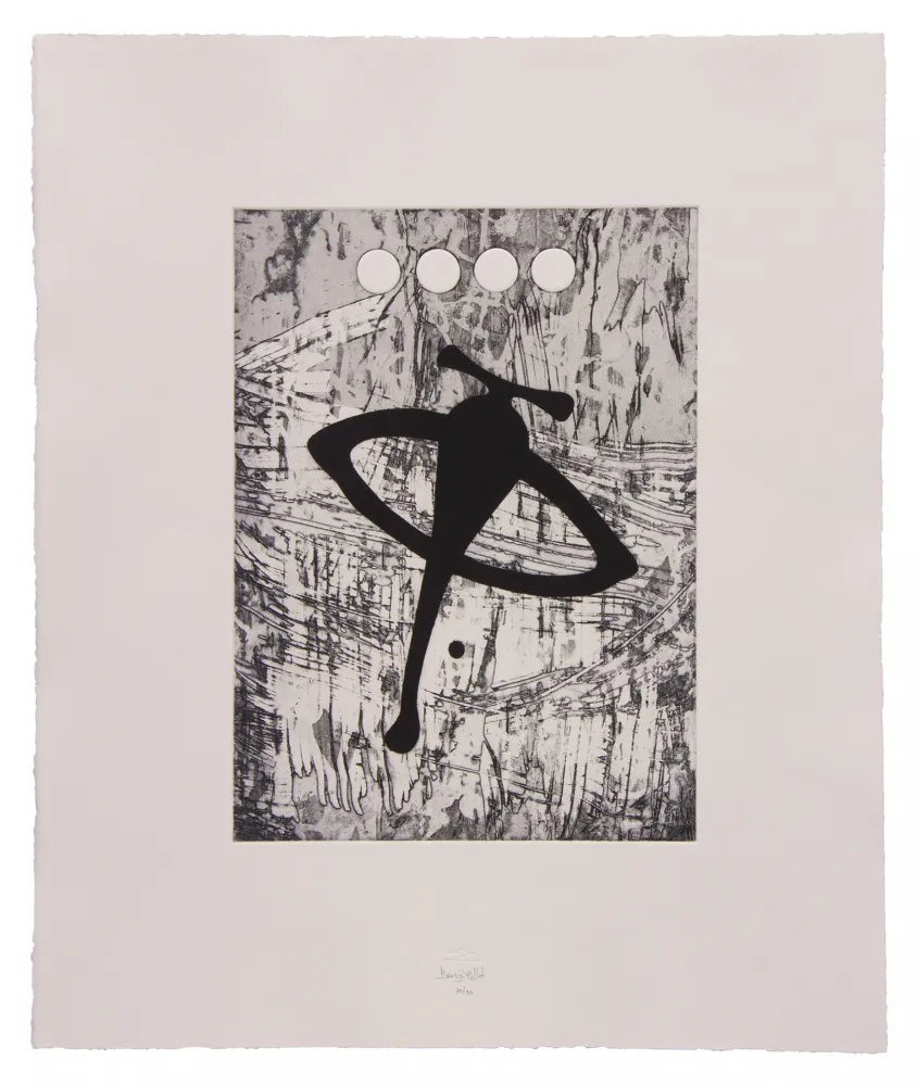 Radierung Und Aquatinta Baroja-Collet - Errante