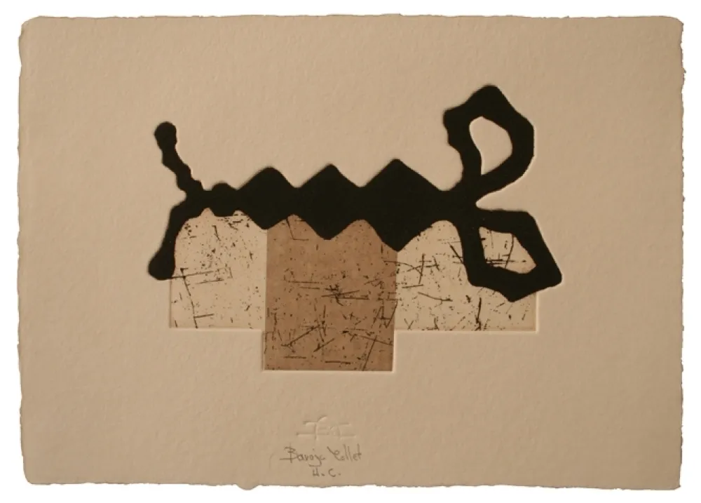 Radierung Und Aquatinta Baroja-Collet - Fuendetodos