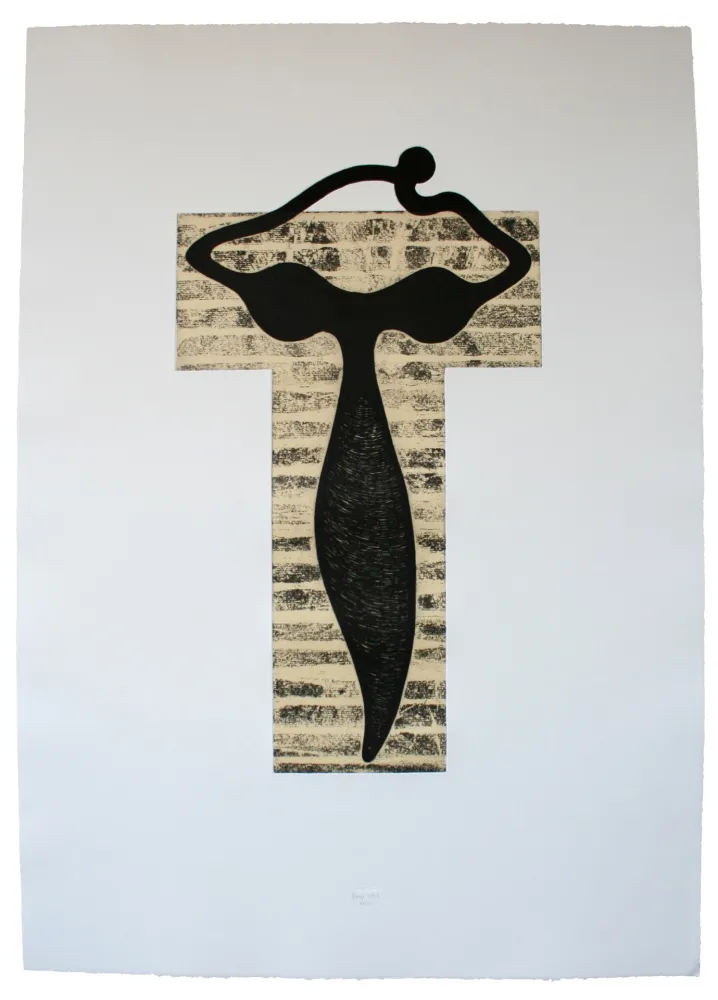 Radierung Und Aquatinta Baroja-Collet - La dama negra