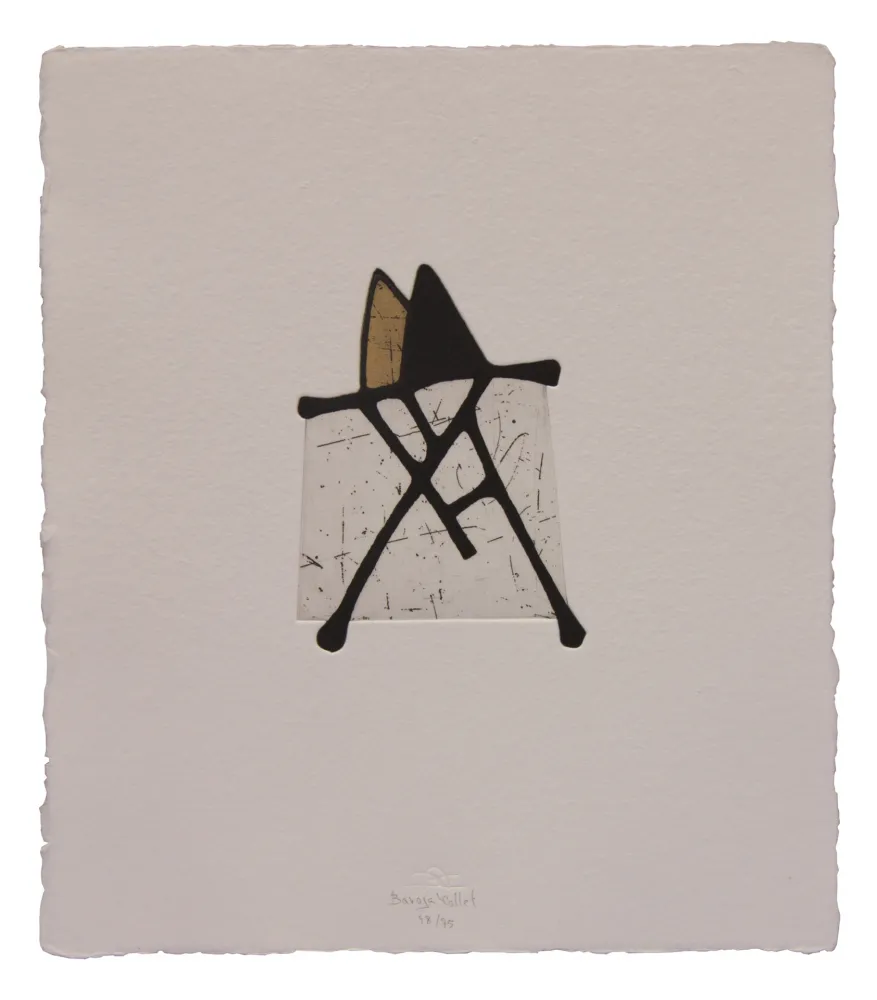 Radierung Und Aquatinta Baroja-Collet - Lisboa III