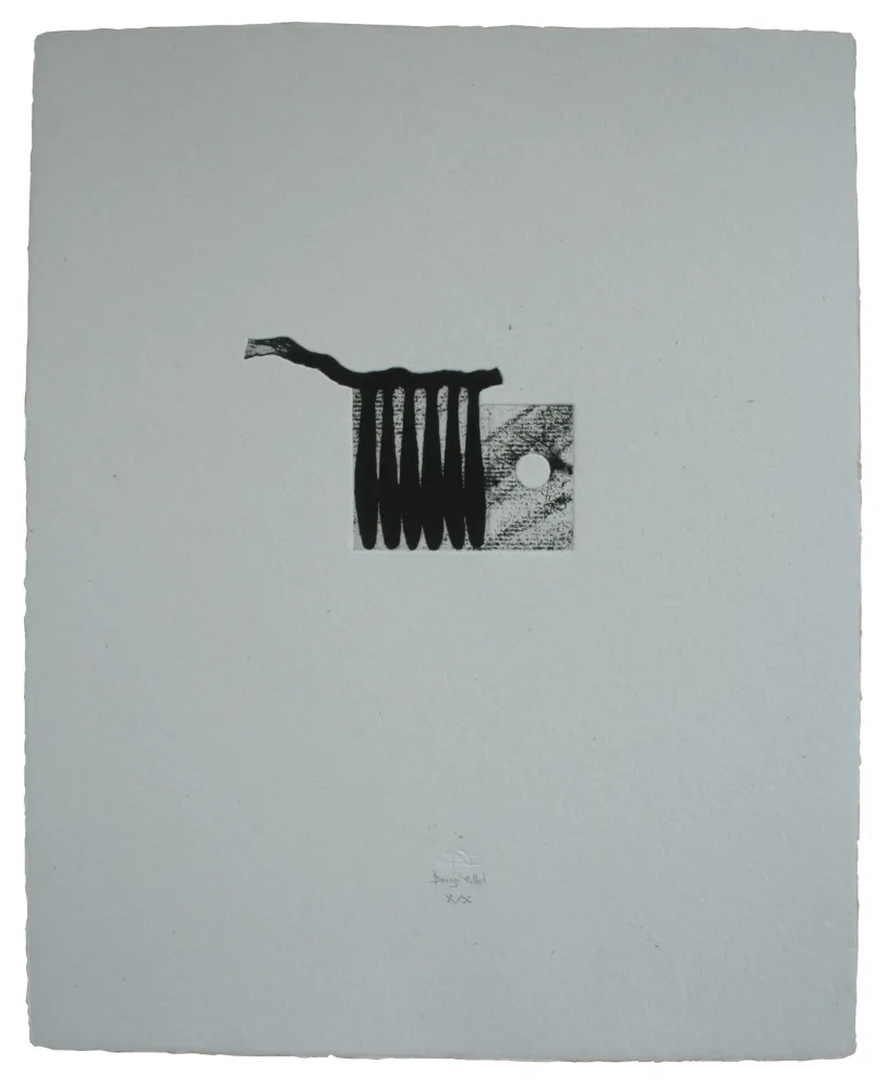 Radierung Und Aquatinta Baroja-Collet - Mallarmeren betazalak X