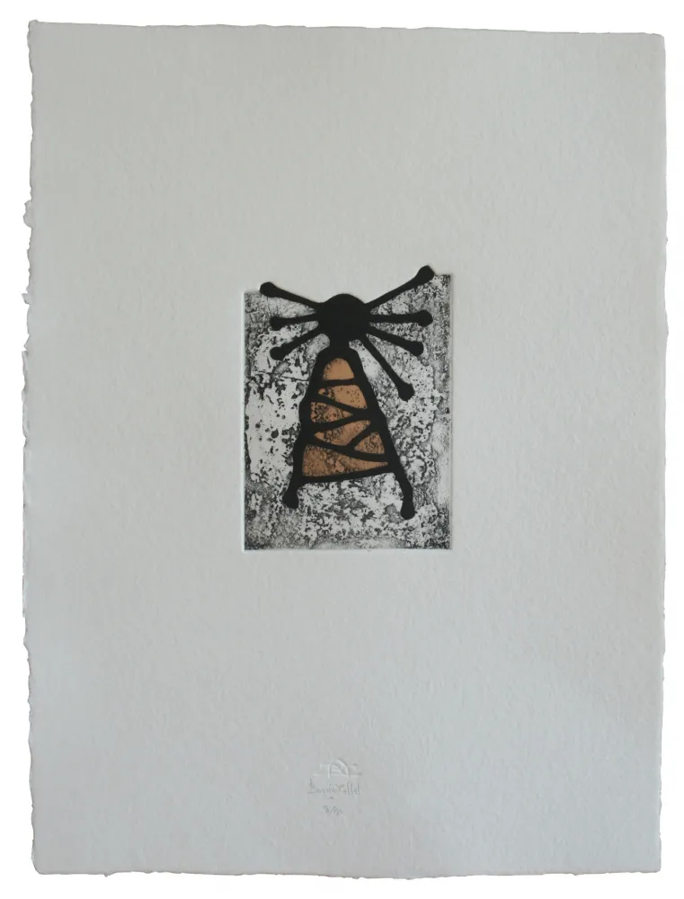 Radierung Und Aquatinta Baroja-Collet - Triturador