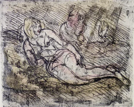 Radierung Bartolini - L'Aretino