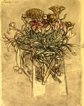 Radierung Bartolini - Le calendule