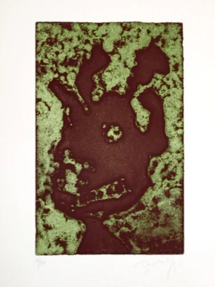 Radierung Bartolozzi - PERSONAJE NEGRO