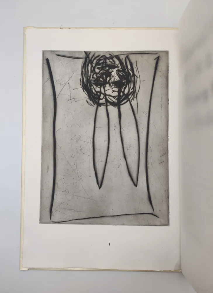 Illustriertes Buch Baselitz - Bing. 