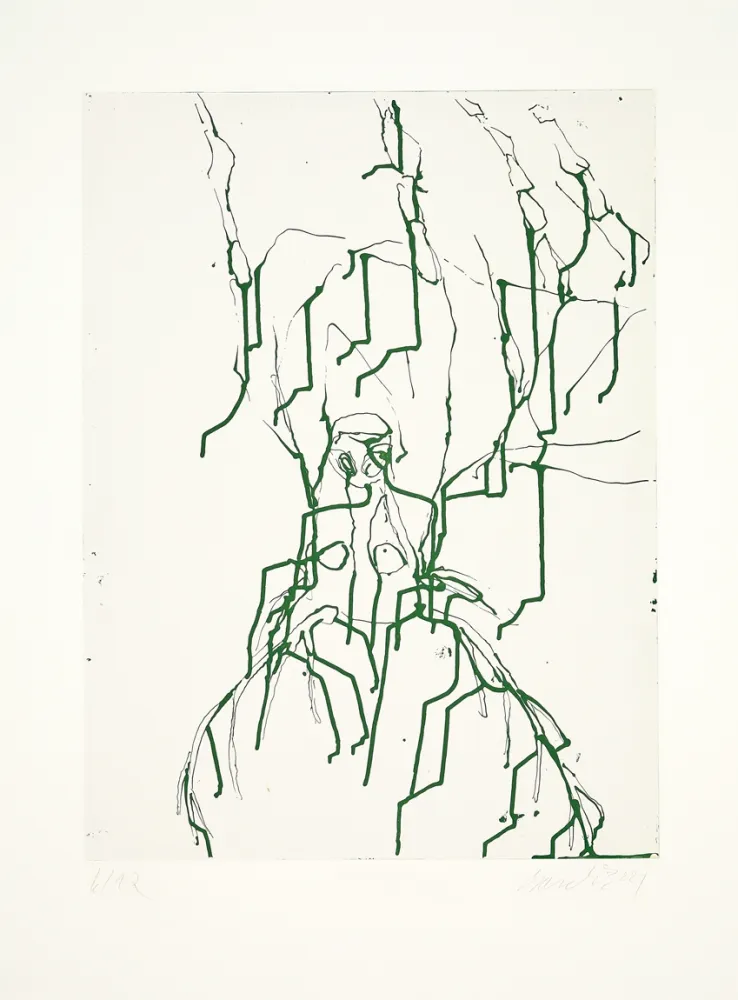 Aquatinta Baselitz - 