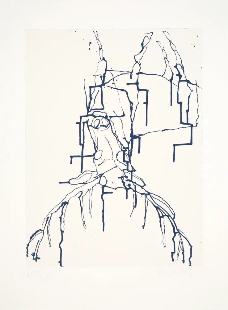 Aquatinta Baselitz - 