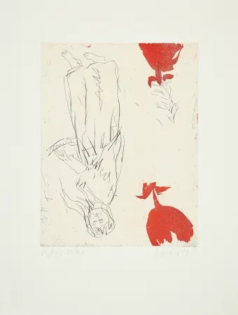 Radierung Und Aquatinta Baselitz - 