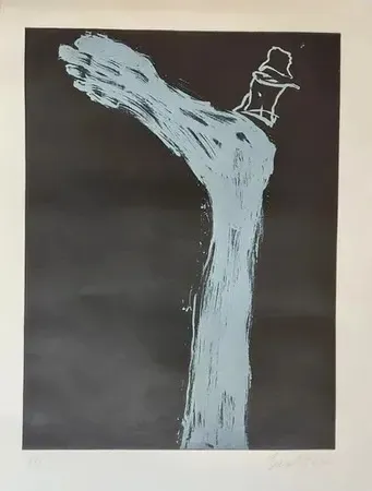 Stich Baselitz - Grand pied